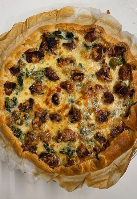 Quiche di salsiccia e friarielli
