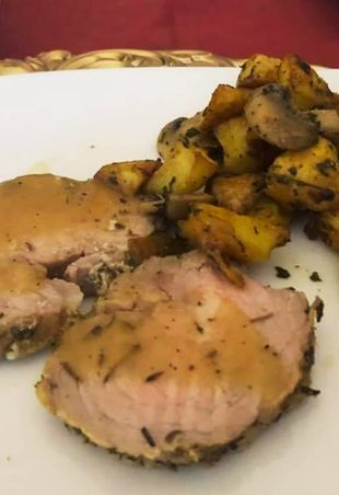 Arrosto con patate